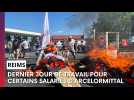 Dernière journée pour les salariés sur le site d'ArcelorMittal à Reims
