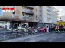 VIDÉO. Une boucherie détruite après une explosion à Caen, 11 victimes dont une grièvement blessée