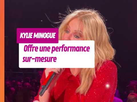 VIDEO : Quand Kylie Minogue ddie une chanson…