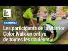 Les participants de la Warrior Color Walk en ont vu de toutes les couleurs