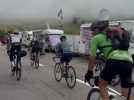 Tour de France 2025 étape 14 : des cyclistes amateurs et le public déjà présents
