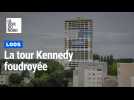 Tour Kennedy à Loos - Foudroyage