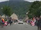 Tour de France 2025 étape 14 : Le public à l'arrivée à Luchon