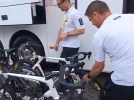 tour de france : L équipe gonfle le vélo élite