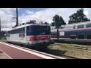 VIDÉO. Le Train des Planches fait une halte remarquée à la gare de Deauville-Trouville