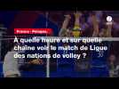 VIIDÉO. France - Pologne. À quelle heure et sur quelle chaîne voir le match de Ligue des nations de volley ?
