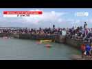 VIDÉO. Les courses de baignoires reviennent pour les Fêtes de la mer à Sarzeau (Morbihan)