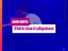 David Guetta : Il assure le show à Lollapalooza