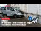 Aire-sur-la-Lys : une camionnette s'encastre dans la façade d'une habitation
