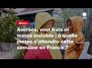 VIDEO. Averses, vent frais et temps instable : à quelle météo s'attendre cette semaine en France ?