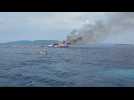 VIDÉO. Incendie d'un ferry en Indonésie