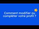 Comment modifier ou compléter mon profil (coordonnées, numéro d'abonné, téléphone, etc.) ?