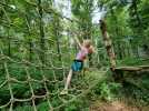 Place à l'aventure au parc Funambulle près d'Ornans