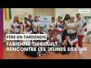 Les jeunes de l'IME de Fère-en-Tardenois ambassadeurs de la francophonie aux côtés de Fabienne Thibeault