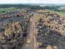 VIDÉO. Incendie en forêt de Brocéliande : les images de drone de l'étendue des dégâts