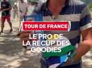 Tour de France : Jean-Jacques le pro de la récup des goodies