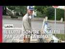 Un artiste sublime les poubelles de Laon