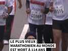 Le plus vieux marathonien au monde est mort à 114 ans
