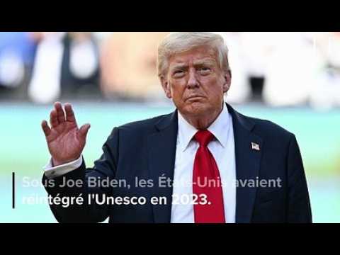 VIDEO : Les tats-Unis se retirent une nouvelle fois de l'Unesco aprs une dcision de Donald Trump