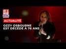Le monde de la musique en deuil : Ozzy Osbourne est décédé à 76 ans
