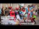 Retour royal des fêtes Henri IV à Aÿ-Champagne