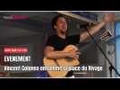 Aire-sur-la-Lys : Vincent Colonna a enflammé la place du Rivage