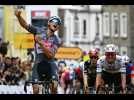 Van der Poel remporte la 2e étape du Tour de France devant Pogacar