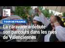 Le passage de la caravane enflamme Valenciennes