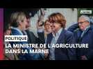 La ministre de l'agriculture en visite dans la Marne !