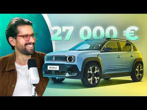 NOUVELLE Renault R4 électrique : L'ICONIQUE 4L a son héritière !