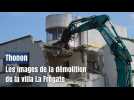 A Thonon, la villa La Frégate a été démolie