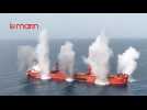 VIDÉO. Les images impressionnantes de l'attaque d'un vraquier grec par les houthistes en mer Rouge