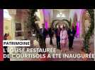 Inauguration de l'église restaurée de Courtisols