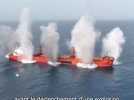 VIDÉO. Les images impressionnantes des attaques houthistes en mer Rouge