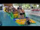VIDÉO. On fête le début des vacances au centre aquatique de Saint-Lô