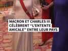 Macron et le roi Charles III saluent 