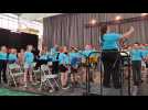 Les jeunes musiciens de l'orchestre Démos en concert à La Capelle