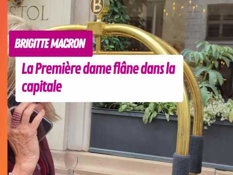 VIDEO : Brigitte Macron aperue dans les rues…