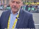 Tour de France 2025 - Hubert de Jenlis sur le village départ d'Amiens