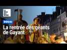 La rentrée de la famille Gayant à Douai, c'est le tour de transe