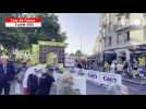 VIDÉO. Tour de France à Caen : les premiers spectateurs sur la ligne de départ du contre-la-montre