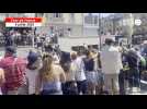 VIDÉO. Tour de France à Caen : le public est chaud pour le passage d'Arnaud Demare