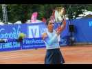 Après sa victoire surprise contre Léolia Jeanjean (6-2,3-6,6-3), Amandine Hesse revient sur son match