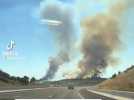 Incendie géant près de Narbonne