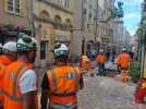 Metz : la rue Taison paralysée à la suite d'une importante inondation