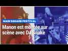 Vue de la grande scène du Main Square : Manon vit un anniversaire inoubliable aux côtés de DJ Snake