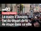 Hubert de Jenlis sur le départ du Tour de France à Amiens