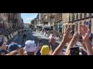 VIDEO. Tour de France 2025 : l'arrivée de la 4e étape à Rouen vue du public
