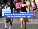 Brooklyn Beckham et sa femme Nicola Peltz en escale à Saint-Tropez