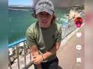 Un Tiktokeur danse sur du Jul devant l'incendie aux portes de Marseille